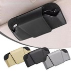 Car Sun Visor Glasses Holder Case Box Sunglasses Card Ticket Clip Organizer