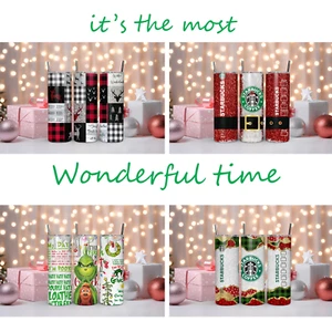 Vaso de Navidad verde medio 20 oz divertido vacaciones gruñón taza de café regalo - Imagen 1 de 48