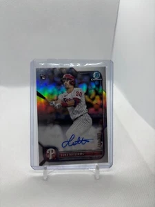 2022 Bowman Chrome Luke Williams Rookie Auto Refractor /499 #CRA-LW Phillies - Picture 1 of 2
