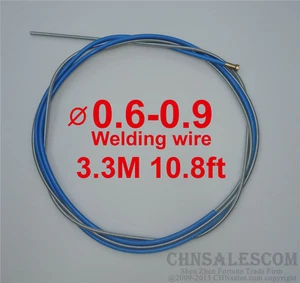 MIG MAG Welding Standard Liner 0.6-0.9 Welding Wire Euro Connectors 3.3M 10.8ft - Picture 1 of 4