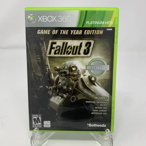 Fallout 3 GOTY Xbox 360 Game of the Year Edition Complete No Map Tested - Bild 1 von 9