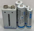 Li-ion Rechargeable Batteries AAA 1.5V x4 with Charging Cart US stock Antek