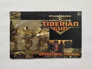 Command and Conquer Tiberian Sun Operations Manual Vintage Computer Game - Picture 1 of 6