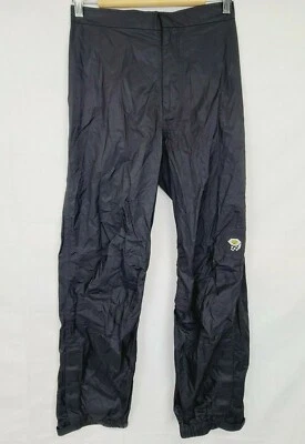 Pantalones cortavientos Mountain Hard Wear talla 8 para mujer negros de nailon  Foto 1 de 4