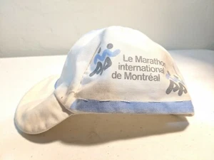 VTG 1976 Marathon international de MONTREAL Canada Running Cycling Cap Hat - Picture 1 of 8