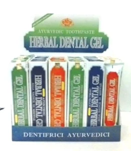 DENTIFRICI NATURALI AYURVEDICI ESTRATTO DI NEEM, GHIODI DI GAROFANO 100 GR - Foto 1 di 1