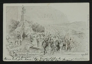ALEMANIA 1043-Gruss National Monument (1903) (Indiviso atrás 1901-1907) - Imagen 1 de 2