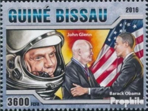Stamps Guinea-Bissau 2016 Mi 8752 (complete. issue) MNH 2016 John Glenn - Picture 1 of 1