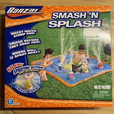 Smash 'N Splash Water Pad Sprinkle Play Banzai  New - Image 1 of 4