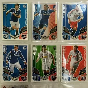 Topps Match Attax Trading Card Game Bundesliga 2011-12 Set of 6 - Picture 1 of 12