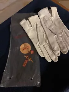 Aris Elfenbein Lederhandschuhe. Mit Original Tasche - Bild 1 von 6