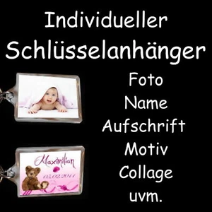1 Schlüsselanhänger mit Ihren Foto - individuell gestaltet & erstellt - Geschenk - Bild 1 von 8