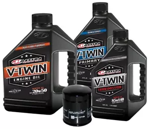 Complete Engine Oil Change Kit V-Twin Harley Davidson Twin Cam, 6 quart HF171B - Picture 1 of 3