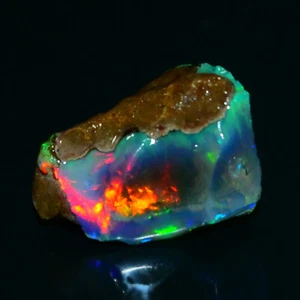 Stunning Ethiopian Opal Rough 18.65 Carats Large Opal Specimen Natural Opal Raw - Picture 1 of 12