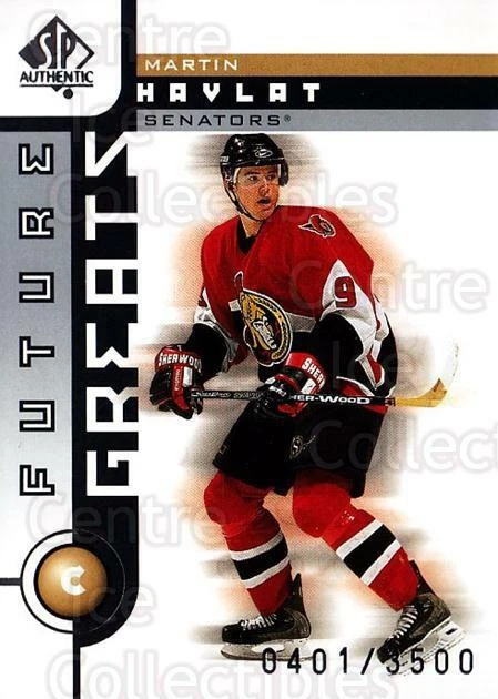 2001-02 SP Authentic #118 Martin Havlat - Image 1 of 1