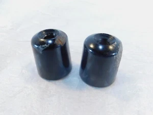 Kawasaki Ninja 600R 750R ZX10 ZX-11 & Z1000 Z750S Z800 Handlebar End Weight Caps - Picture 1 of 7