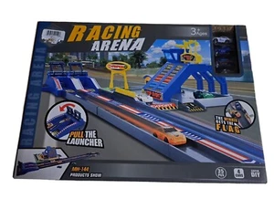 Speedway Assembly Racing Arena 4 Cars Free Combination Assembly Open Box - Picture 1 of 2