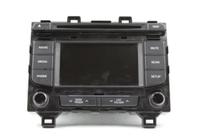 Audio Equipment Radio Receiver AM-FM-CD-MP3-Satellite 2015 HYUNDAI SONATA #9901 — 第 1/4 张图片