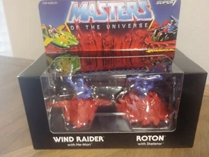 Masters of the Universe NIE VERÖFFENTLICHT!  Wind Raider und Roton - rot/blau - Bild 1 von 10