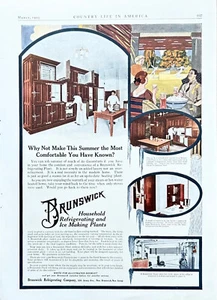 1913 Ad Brunswick Refrigerating & Ice Making Plants New Brunswick NJ 10 X 13 1/2 - Picture 1 of 1
