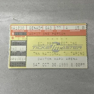 1999 EXTREME CHAMPIONSHIP WRESTLING ECW DAYTON OH TICKET STUB MIKE AWESOME WWE - Picture 1 of 6