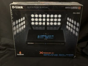 D-Link DGL-4500 XTreme N Gaming Router Game lounge BRAND NEW - Picture 1 of 6