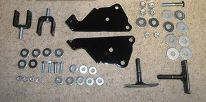 NEW 58-79 AUSTIN HEALEY SPRITE & MG MIDGET FRONT TUBE SHOCK BRACKET KIT - Picture 1 of 7