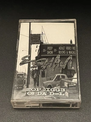 Esham "Stop Diggin On Da D-L" Cassette single, (1994), (Reel Life Productions) Foto 1 de 3