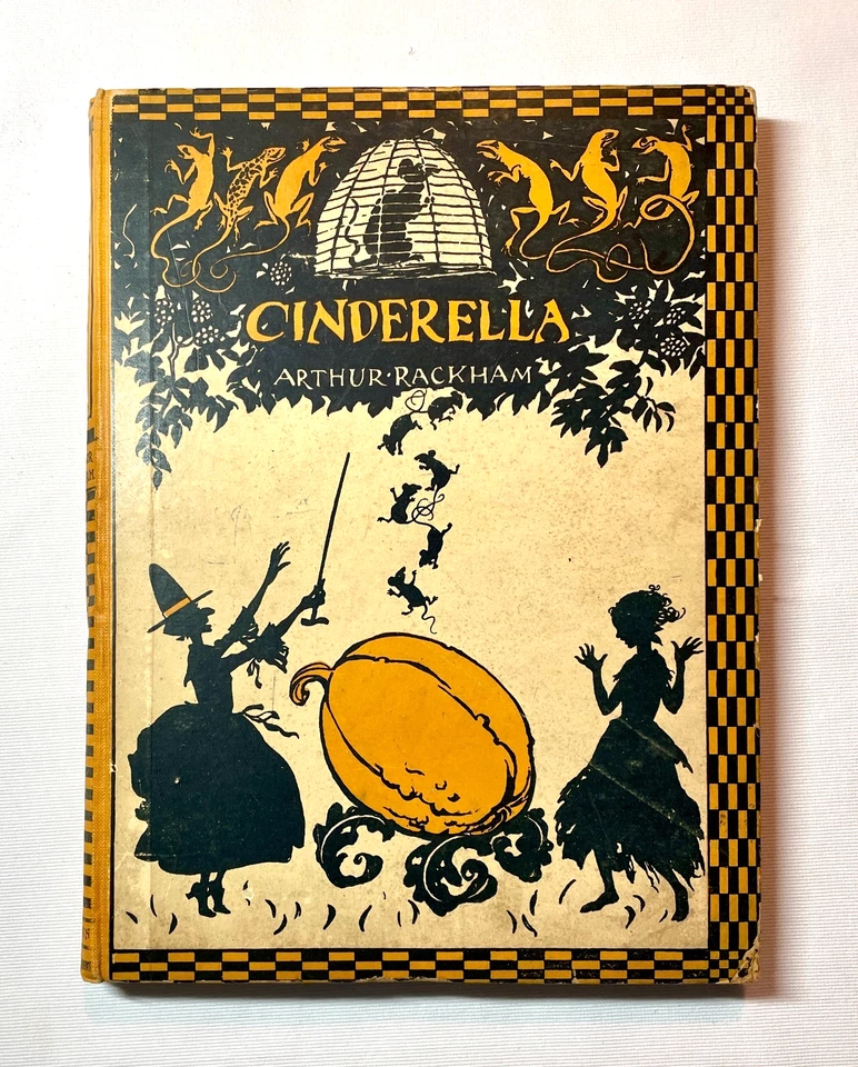 1919 Cinderella ~ Arthur Rackham Illustrated Classic Fairy Tale Book 1st Edition Foto 1 de 4