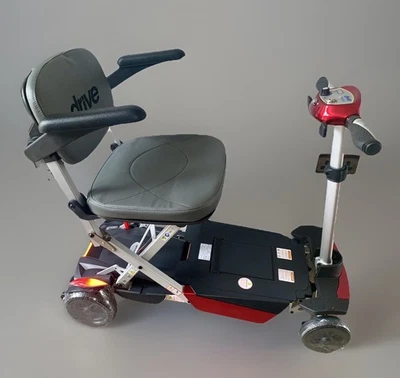 NEW RED DRIVE ULTRA LIGHT WEIGHT MANUAL FOLD+ MOBILITY BOOT SCOOTER - Image 1 of 4