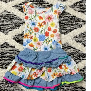 Conjunto Baby Starters Floral Un Precio y Falda Bebé Talla 9mo - Imagen 1 de 4