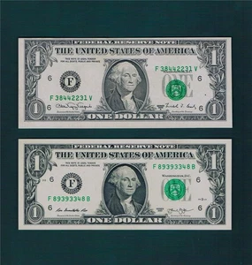 $1.00 1988A Federal Reserve(FV-WEB-Experimental)with Multi-Combo Errors~Gemcu.!! - Picture 1 of 1