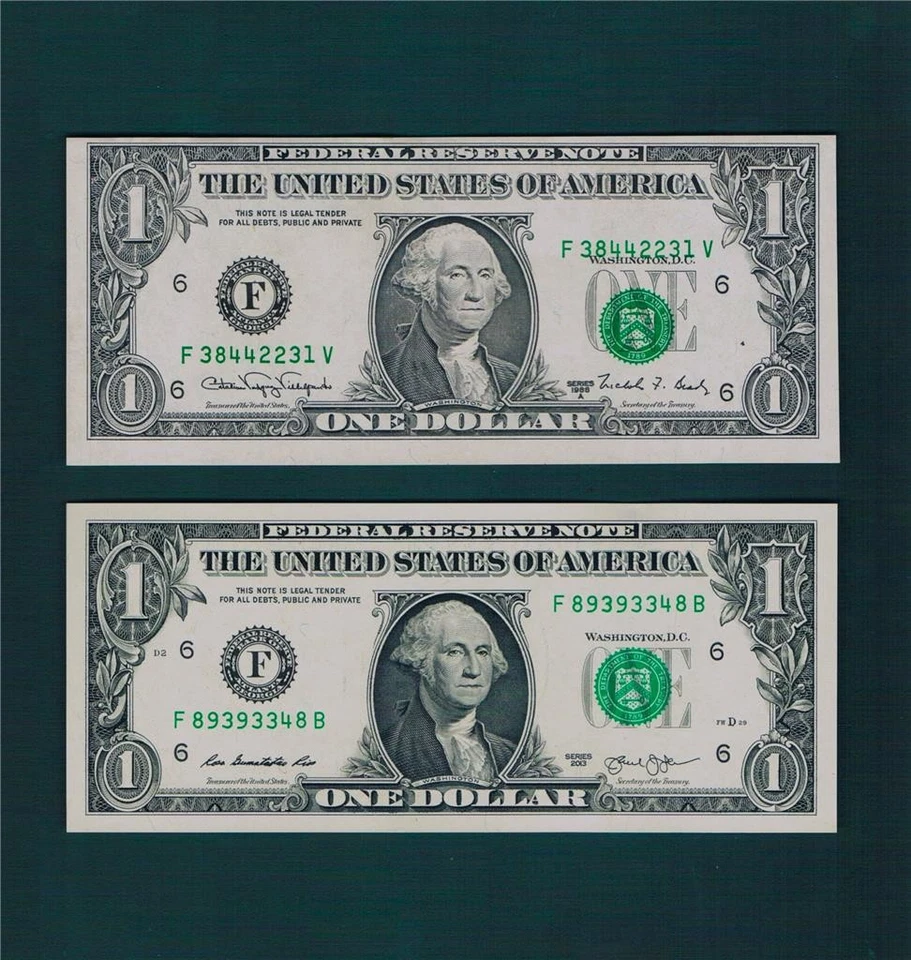 $1.00 1988A Federal Reserve(FV-WEB-Experimental)with Multi-Combo Errors~Gemcu.!! - Image 1 of 1