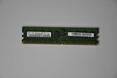 SAMSUNG 2GB 1Rx4 PC2-5300P USED M393T5660QZA-CE6 - Image 1 of 3