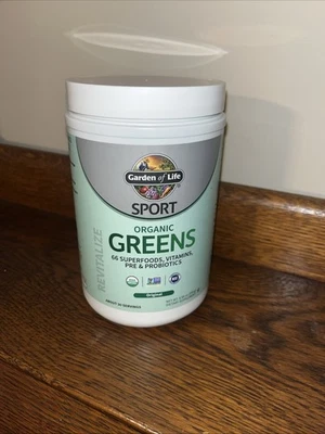 Garden of Life Sport Organic Greens Original 8,99 oz 30 porciones mejor por 12/25 Foto 1 de 2