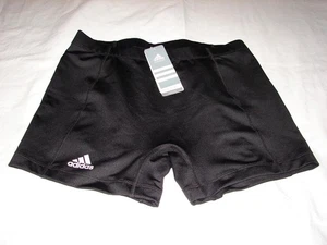 Adidas 9682W Damen Techfit 4" Volleyball Kompressionsshorts - XL - schwarz - neu mit Etikett - Bild 1 von 1