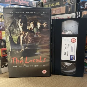THE LOCALS - Big Box Ex-rental VHS - New Zealand Horror - Picture 1 of 9