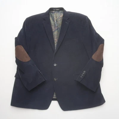 Lauren Ralph Lauren Mens Corduroy Blazer 50R Jacket Elbow Patches Sport Coat - Image 1 of 4
