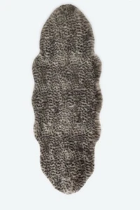 Läufer in Kaninchenfell-Optik 65x180 cm, Leo - Bild 1 von 7