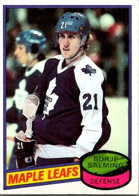 1980-81 Topps #210 Borje Salming - Image 1 of 2