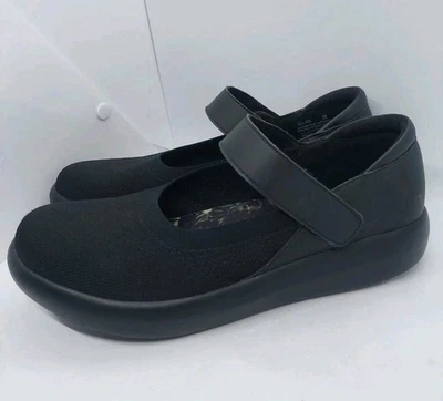 ALEGRIA Olivia Mary Janes Negro Textil Superior Informal Para Mujer Talla EU38 US8-8.5 Foto 1 de 4