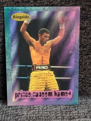Prince Naseem Hamed - 1996 年 RINGSIDE 拳击卡 #R4 新秀卡  — 第 1/2 张图片