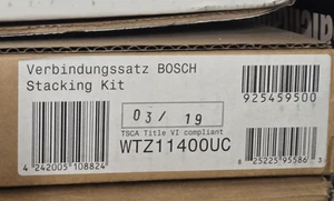 Bosch Stapelset mit ausziehbarer Ablage - 00779082 - WTZ11400UC - Bild 1 von 2