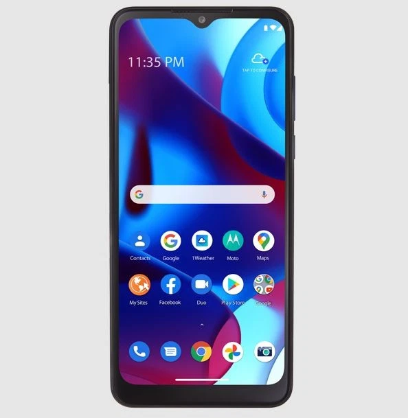 Motorola STMTXT2163DCPWP Straight Talk Motorola Moto G Pure, 32GB, Blue- Prepaid - Image 1 of 1