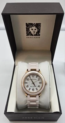 Reloj para mujer Anne Klein 10-9344RGLP esfera mop tono oro rosa claro cerámica Foto 1 de 4