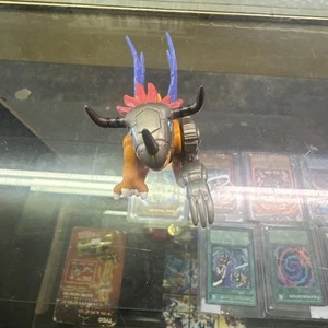 Vintage 1999 Digimon Metal Greymon Digivolving Figure Bandai - Picture 1 of 5