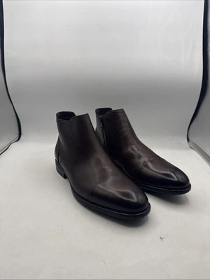 Reaction Kenneth Cole Edge Flex 靴子棕色男式 7 码 SKU 13171 — 第 1/4 张图片