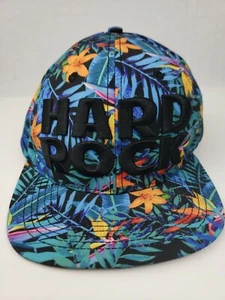 Hard Rock Miami Floral Snapback Baseball Hat - Picture 1 of 8