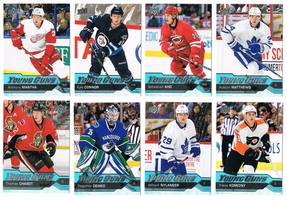 2016-17 16-17 Upper Deck Young Guns Rookie RC Series 1 & 2 & Update Pick List !! - Image 1 of 1