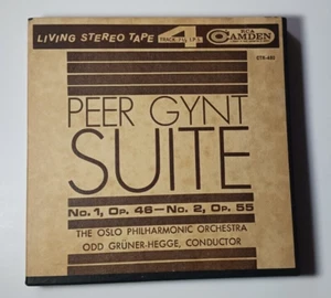 1962 Grieg Peer Gynt Suite Reel to Reel Orchestra 7 1/2 IPS Tape CTR-480 - Picture 1 of 3